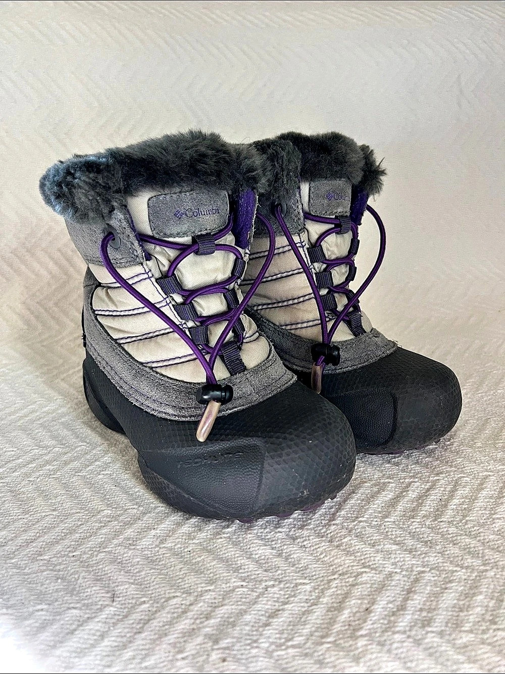 Columbia Bugaboot Celsius Winter Boots Gray & Black US 10